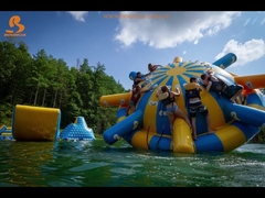 Logo bedrukking UFO Opblaasbare Waterspinner / Opblaasbare Water Saturnussen