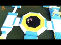 TUV-certificaat opblaasbare drijvende watertrampoline voor een meer