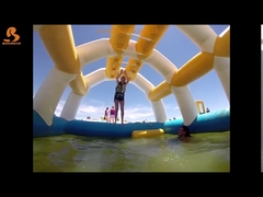 Inflatable Jungle Bar PVC Material Outdoor Water Sport Game