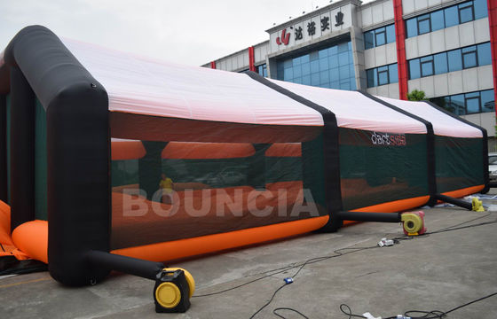 210D PVC Coated Nylon Inflatable Paintball Tent
