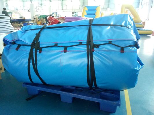 New Outdoor Water Park  Inflatable / Floating Water Obstacle Course Manufacturer