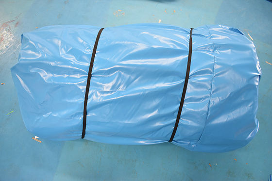 White Color 6 Persons Inflatable Floating Island Lounge For Water Sports