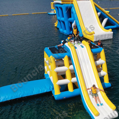 0.9mm Sporten van het het Geteerde zeildoek de de Opblaasbare Water van pvc/Spelen van het Waterpark met Vlek